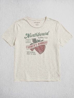 2/30$ Northbound Strawberry Graphic Women's Tee 🌼